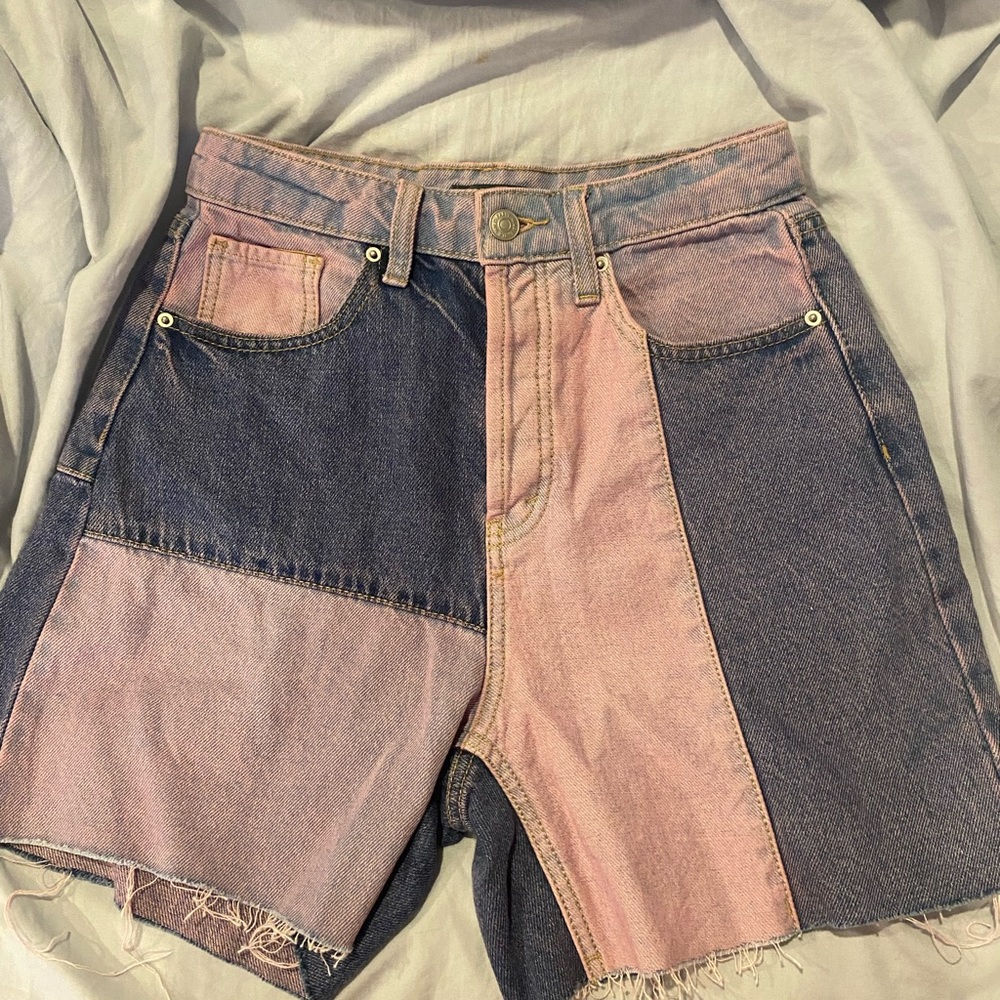 High waisted shorts